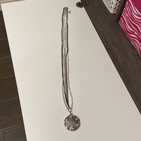 Divided by h & m lace black dress with necklace - Picture 4 of 10